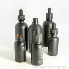 Frasco de vidro preto para óleo essencial Eliquid (NDB08)